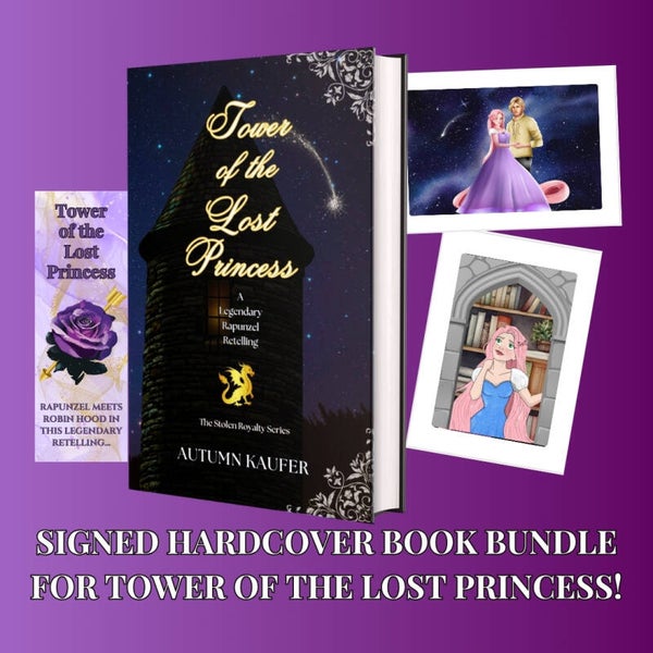 Signed Hardcover Tower of the Lost Princess
