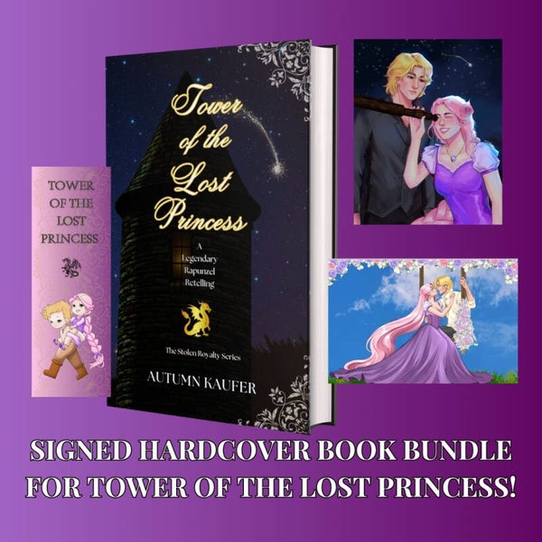 Signed Hardcover Tower of the Lost Princess