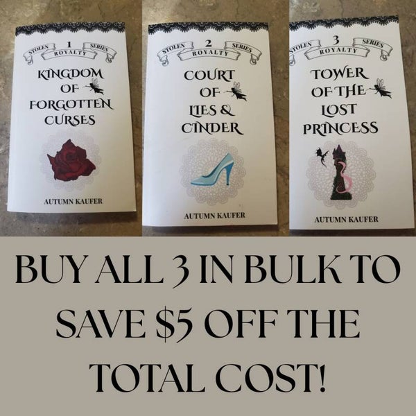 The Stolen Royalty Series In-Person Exclusive Bundle