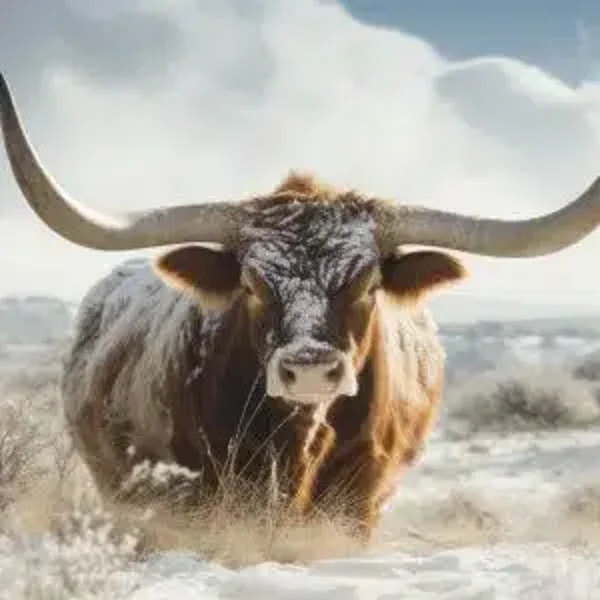 Tuinposter Texas Longhorn