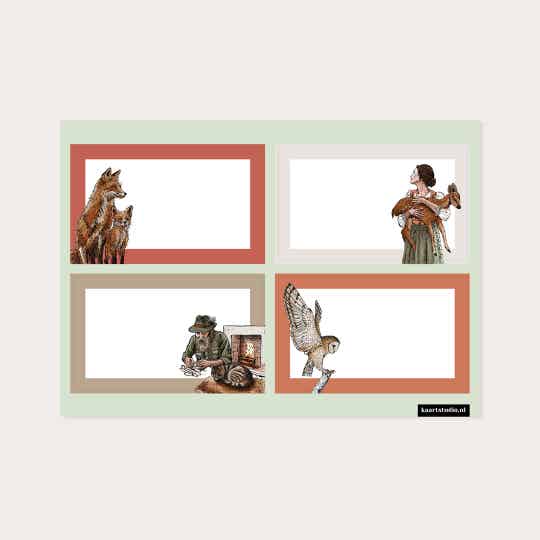 Adreslabels Duitsland