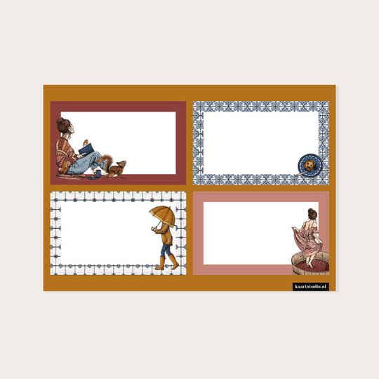 Adreslabels Portugal