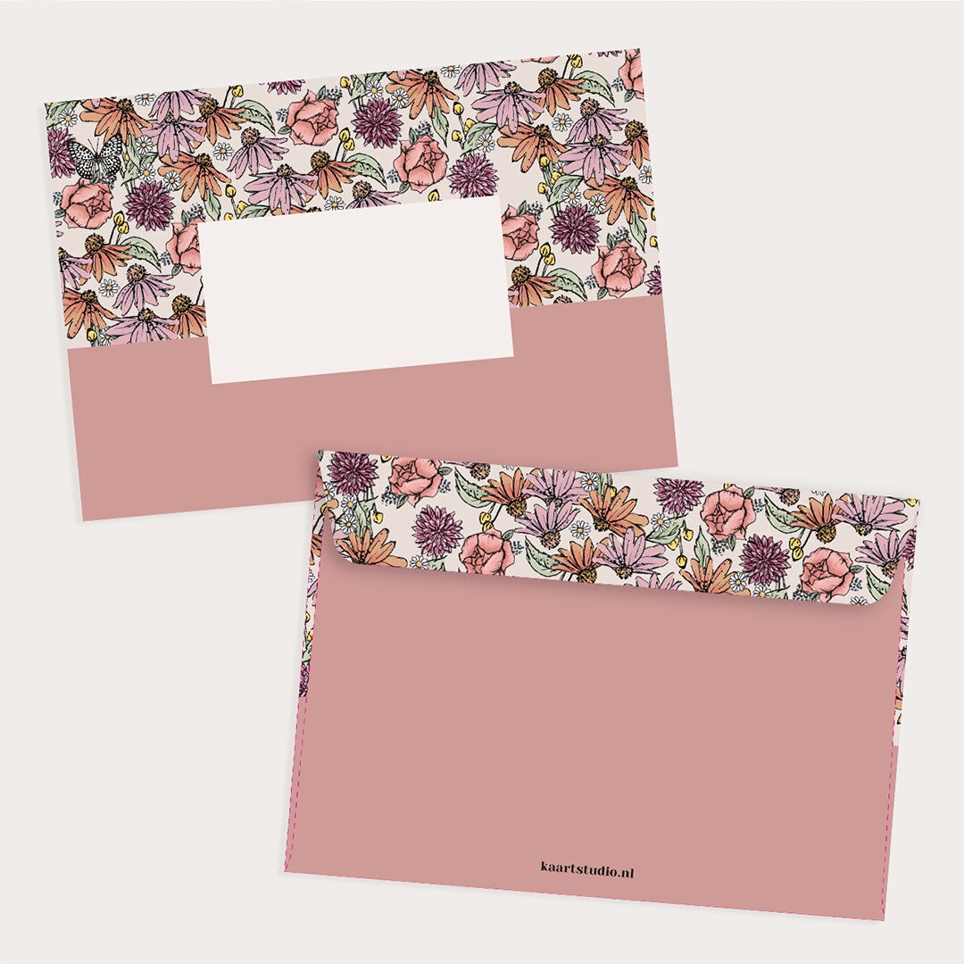 Envelop bloemen