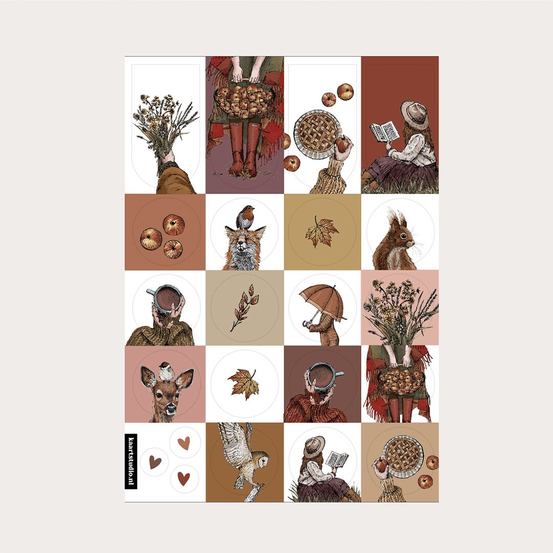 Stickervel laatste collectie