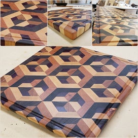 3D cutting board