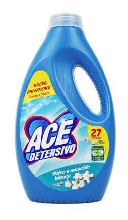 Ace Det. Lavatrice Talco e Muschio bianco 27 Lavaggi