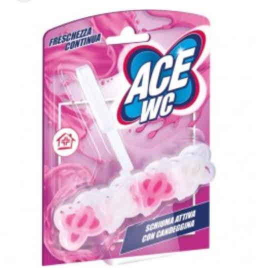 Ace WC Tavoletta con Candeggina Formula Anticalcare Freschezza Continua