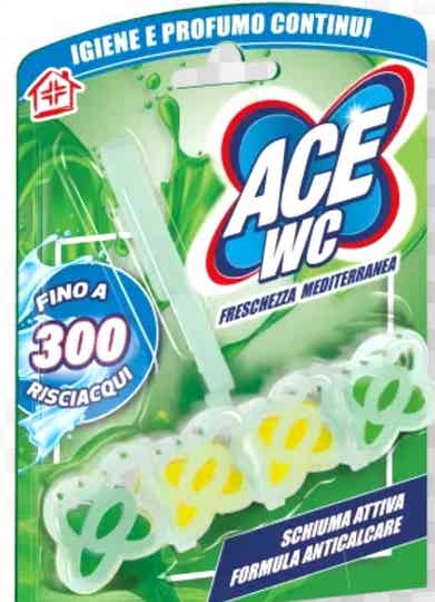 Ace WC Tavoletta Formula Anticalcare Freschezza Mediterranea