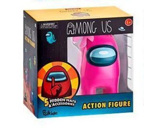 Toikido Among Us Personaggio Rosa