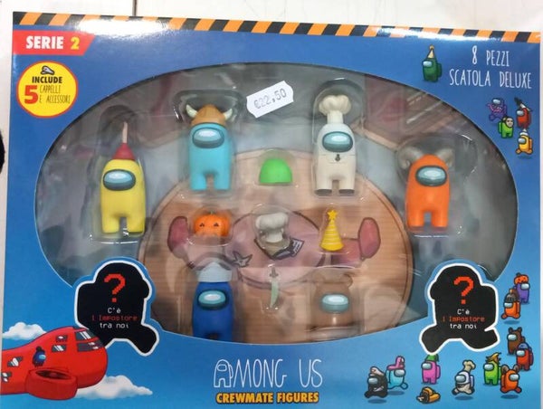 Toikido Among Us 8 personaggi + 5 accessori