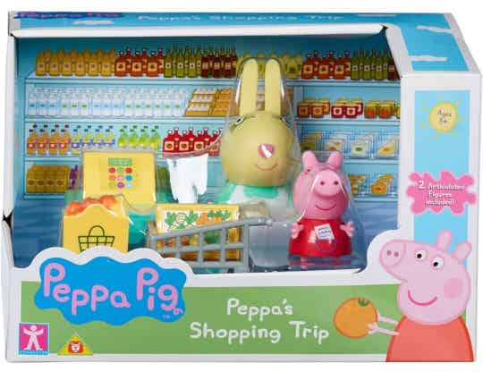 Character Peppa Pig Shopping Trip Supermercato Signorina Coniglio