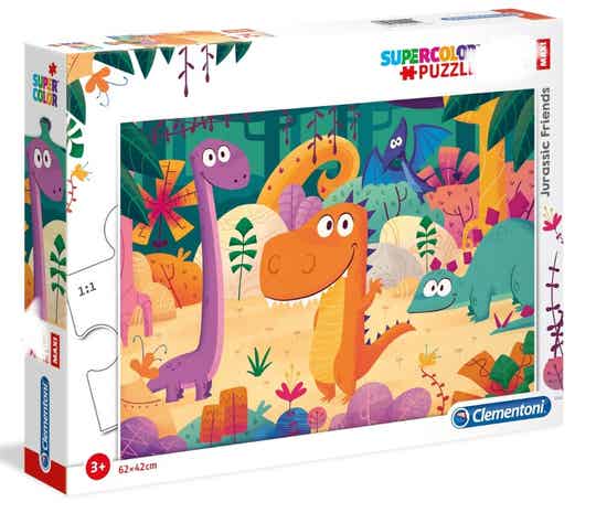 Clementoni Puzzle Dinosauri Jurassic Friend 100pz
