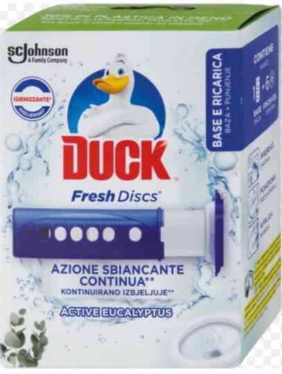 Duck Dischetto profumo WC Eucalipto