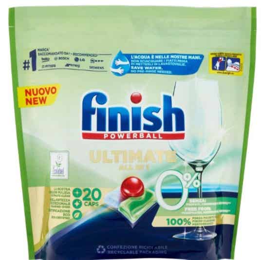 Finish Powerball Lavastoviglie 20 Caps