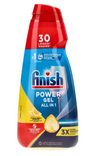Finish Power Gel Lavastoviglie Limone 30 Lavaggi