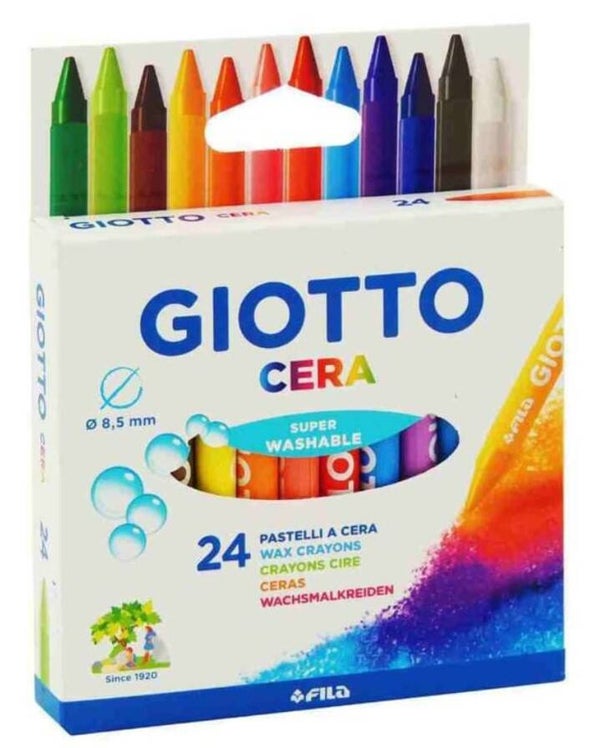 Giotto Pastelli a Cera 24pz