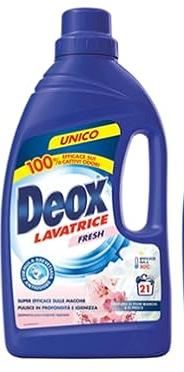 Deox Lavatrice Fresh Tecnologia Antiodore 21 Lavaggi