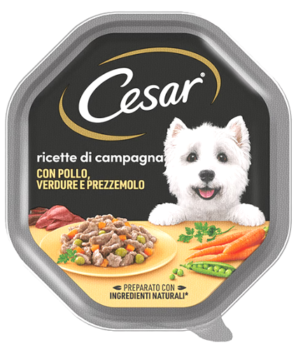 Cesar Selezioni Ricette di Campagna Pollo Verdure e Prezzemolo 150gr