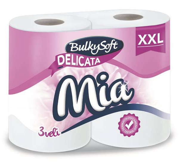 Bulky Soft Carta Igienica Mia XXL 4 Rotoli