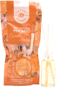 Mikado Diffusore D'Aroma Cannella e Arancio