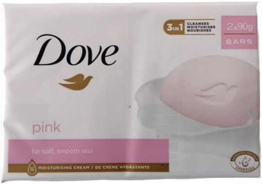 Dove Saponetta Pink 2 x 90gr