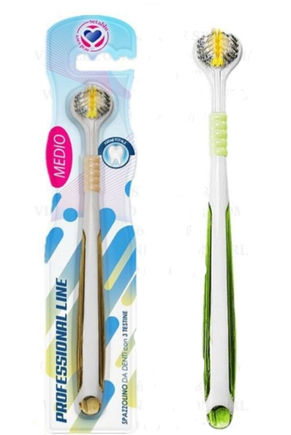 Setablu Spazzolino Denti Setola a 3 Aree