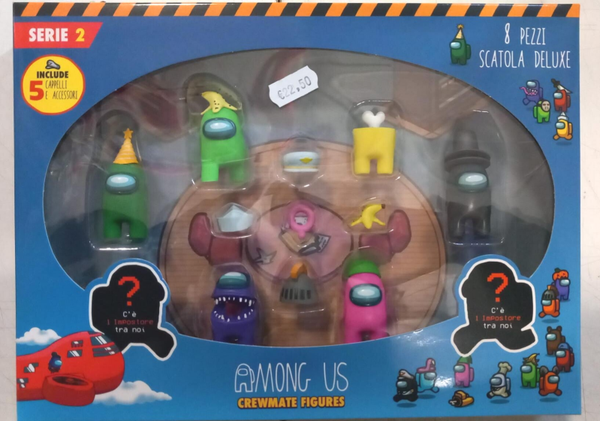 Toikido Among Us 8 personaggi + 5 accessori