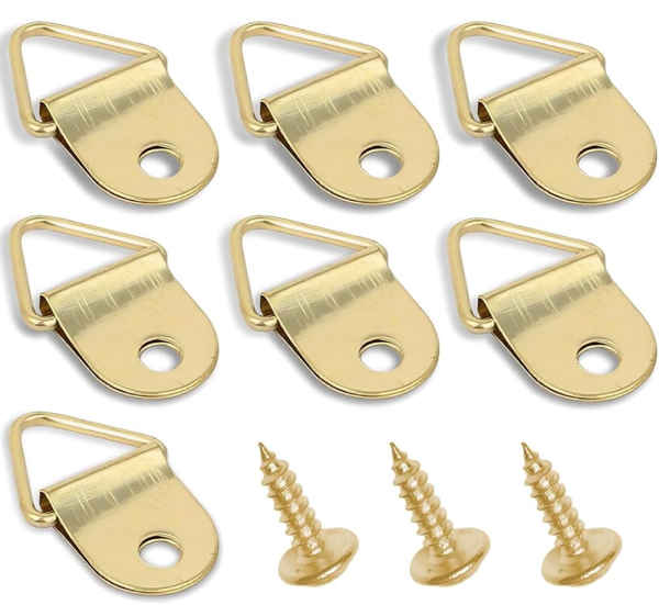 We Home Gancio Per Quadri 25 pz 20mm Chiodi Inclusi