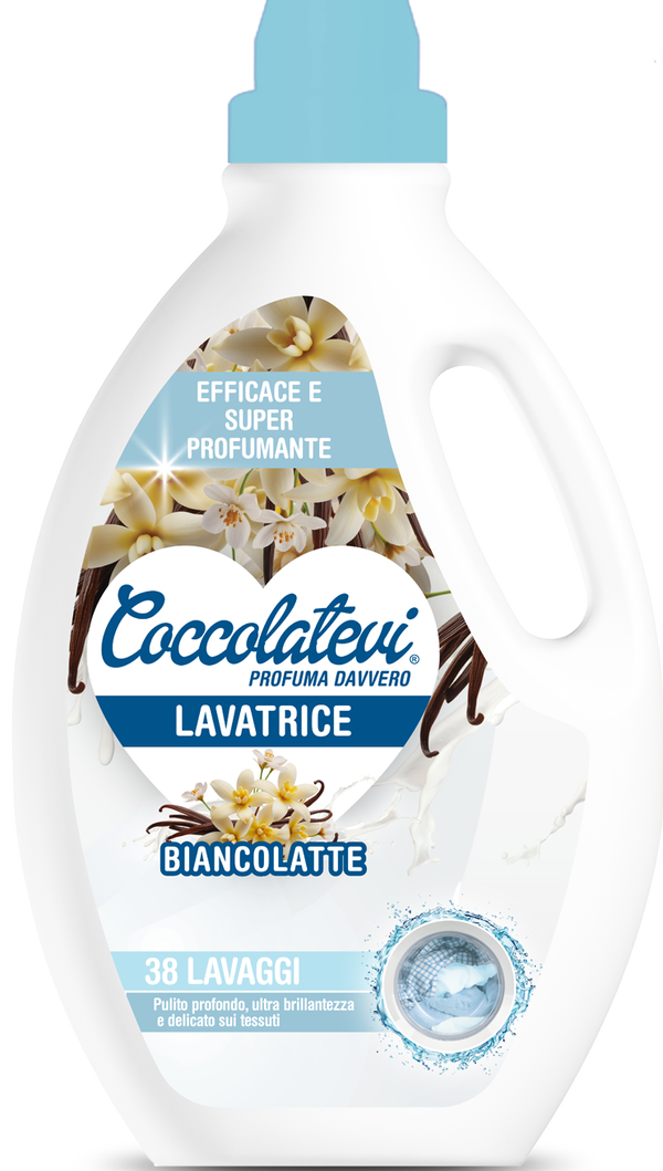 Coccolatevi Lavatrice 38 Lavaggi Biancolatte