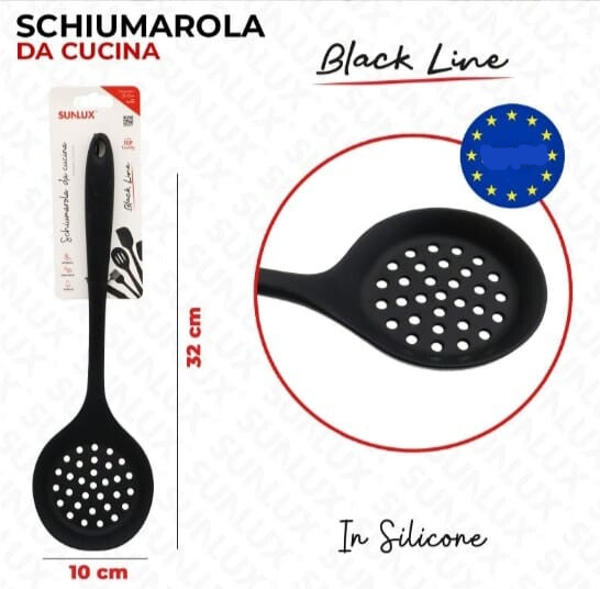 Sunlux Schiumarola 32 x 10 cm Black Line Silicone