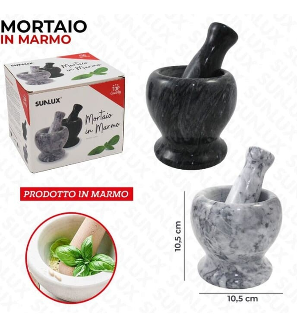Sunlux Mortaio In Marmo