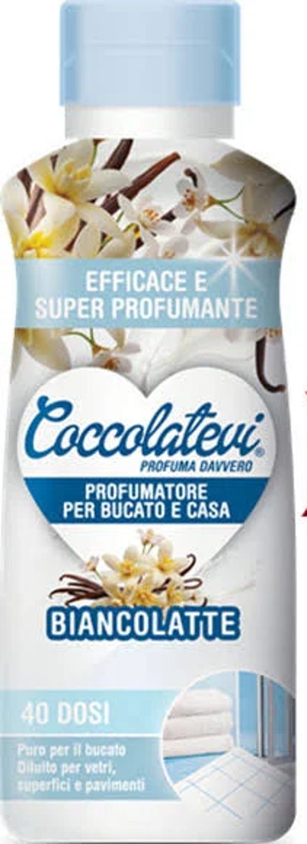 Coccolatevi Profumatore per Biancheria e Casa prof. Biancolatte 40 dosi