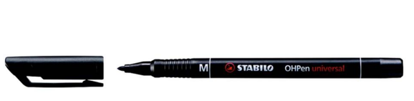 Stabilo Penna per Lucidi M punta da 1mm Penna Marker OhPen Universal