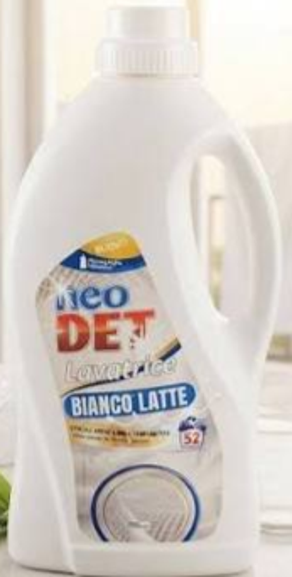 Neo Det Detersivo Lavatrice Profumazione Bianco Latte 52 Lavaggi