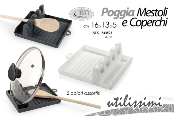 Utilissimi Poggia Mestoli e Coperchi 16 x 13 x 5 cm