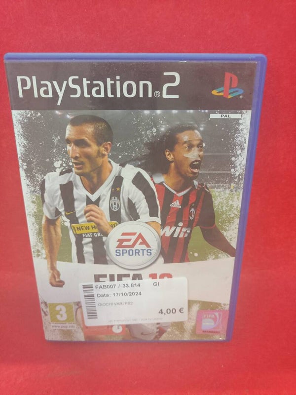 PlayStation 2 Fifa 10