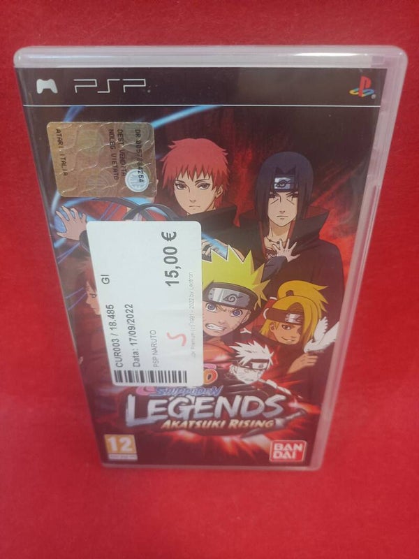 PSP Naruto Shippuden Legends Akatsuki Rising