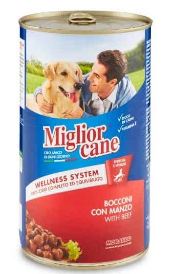 Miglior Cane Bocconi con Manzo 405gr