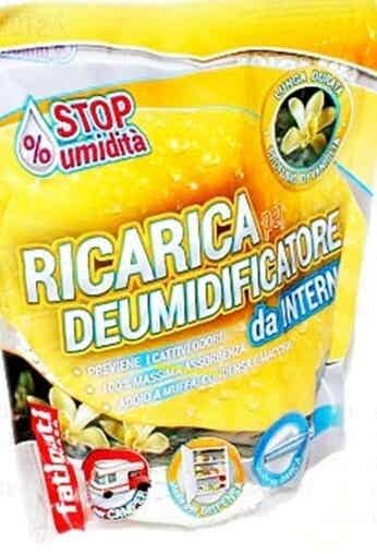 Stop Umidità Ricarica Per Deumidificatore Vaniglia  500gr