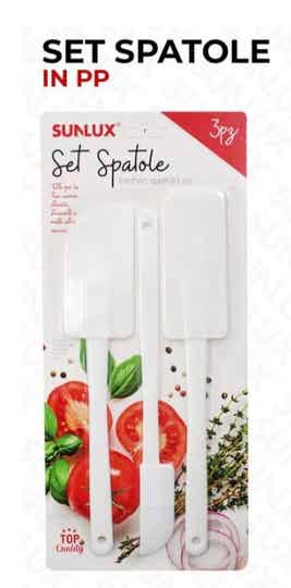 Sunlux Set Spatole 3 pz