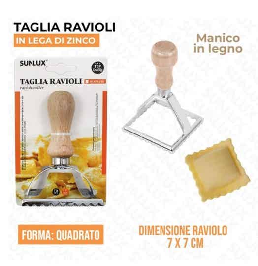 Sunlux Taglia Ravioli Quadrato 7x11cm