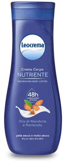 Leocrema Crema Corpo Nutriente 48h Olio di Mandorle e Pantenolo
