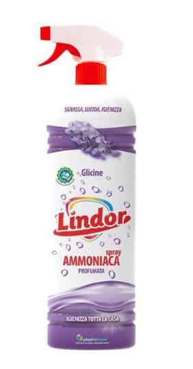Lindor Ammoniaca Profumata Spray Glicine 900ml