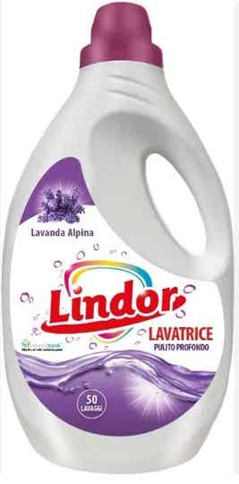 Lindor Detersivo Liquido Prof Lavanda 50 lavaggi