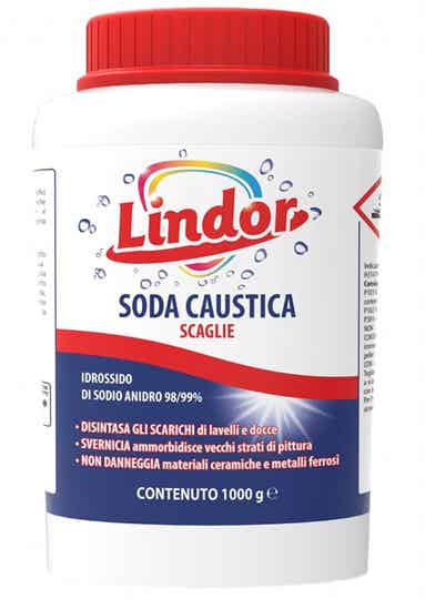 Lindor Soda Caustica a Scaglie 1kg