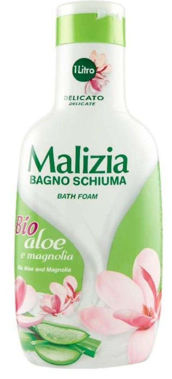 Malizia Bagnoschiuma Bio Aloe e Magnolia 1l