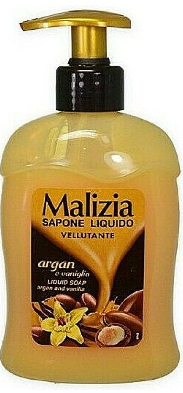 Malizia Sapone Liquido Argan e Vaniglia 300ml