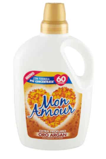 Mon Amour Ammorbidente Oro Argan 60 Lavaggi