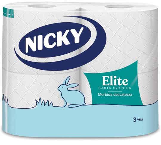 Nicky Carta Igienica Elite 4 Rotoli