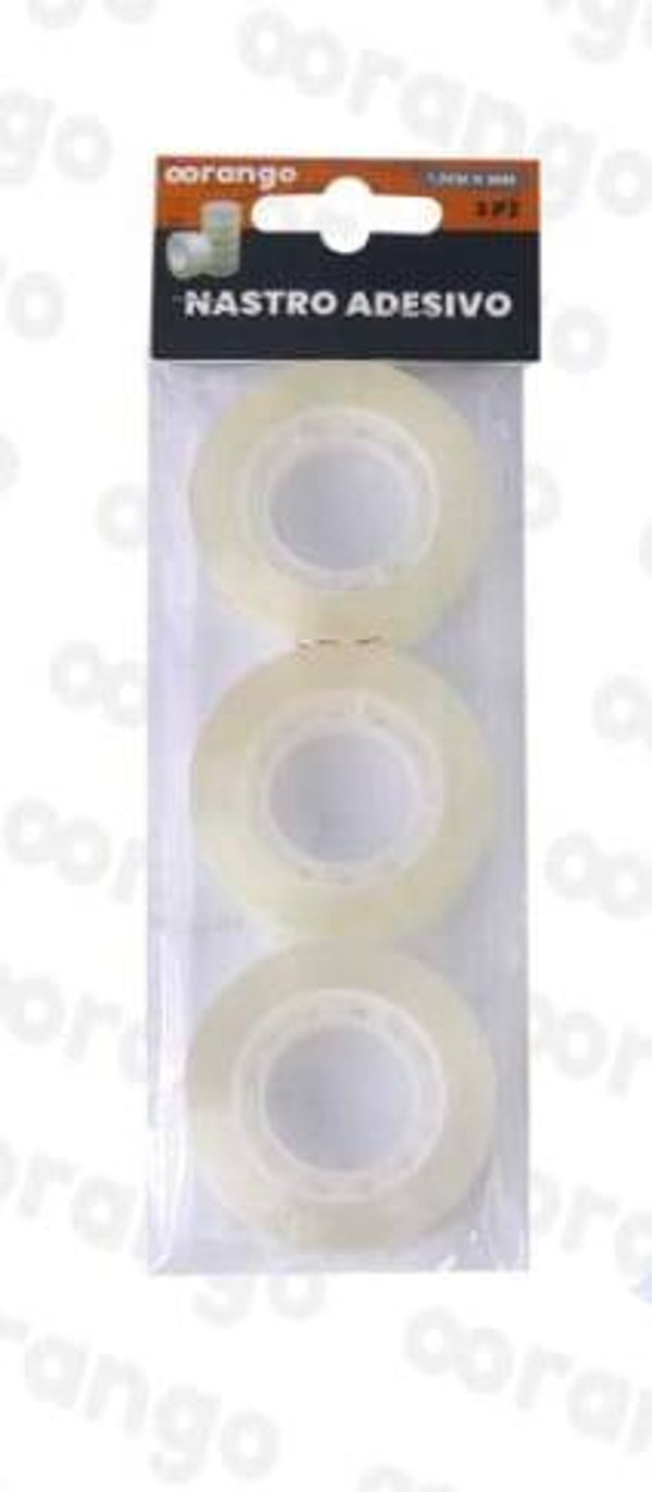 Orango Nastro Adesivo 3pz 1,2cm X 30mt